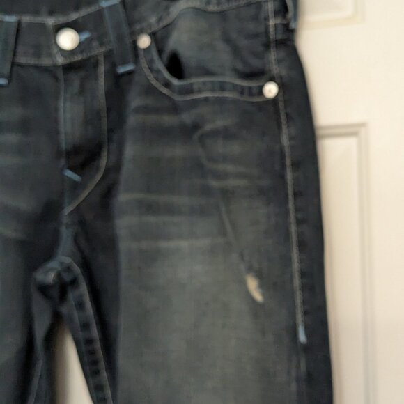 True Religion Men's Jeans Straight-Leg Blue Denim Size 38 - Picture 8 of 14